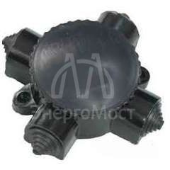 Коробка распределительная ОП 4-рожк. 65х44мм КЭМ1-10-4М (КОР-74 4 рожк. ) карбол