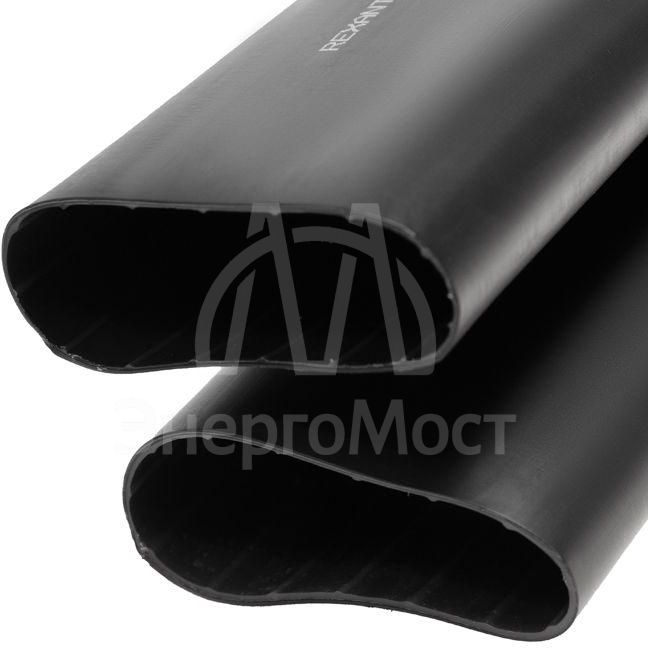 Трубка термоусадочная тонкостен. 75.0/22.0 с клеем (3:1) 1м черн. Rexant 26-0075