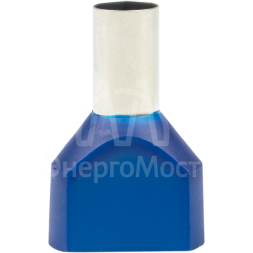 Наконечник штыревой втулочный изол. НШвИ(2) 16.0-14 (уп.50шт) EKF nhvi2-16.0-14