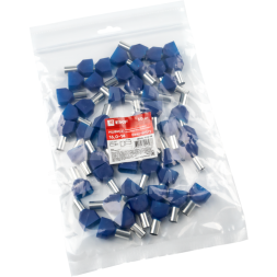 Наконечник штыревой втулочный изол. НШвИ(2) 16.0-14 (уп.50шт) EKF nhvi2-16.0-14