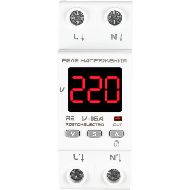 Реле напряжения RE V-16A