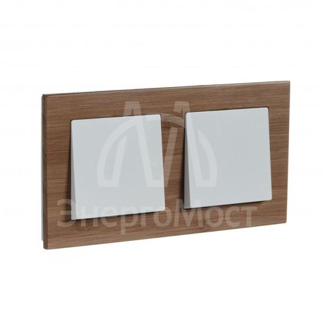 Рамка 2-м AtlasDesign Nature дерево бамбук SchE ATN353202