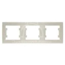 Рамка 3-м Бриллиант горизонт. сл. кость UNIVersal 7948707