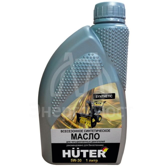Масло моторное 5W-30 синтетическое для четырёхтактных двигателей Huter
