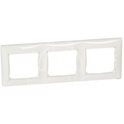 Рамка 3-м Valena горизонт. бел. (DIY-упак.) Leg 694242