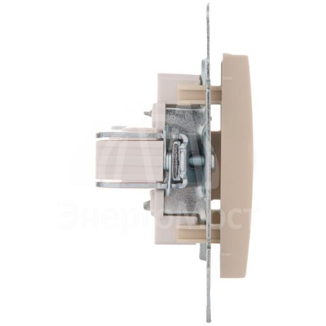 Механизм розетки компьютерн. 1-м СП KARINA RJ45 крем LEZARD 707-0388-139