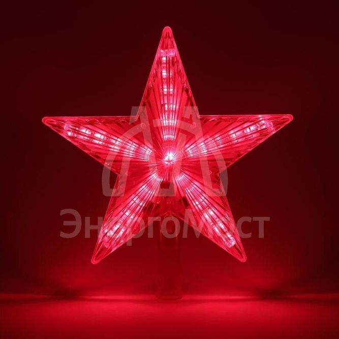 Фигура светодиодная &amp;quot;Елочная верхушка Звезда&amp;quot; ENGEV-02 21см 220В Эра Б0056008