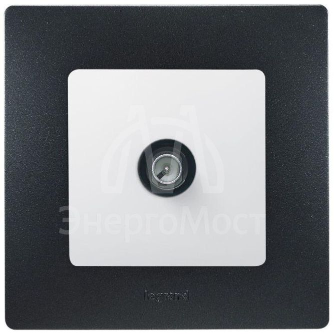 Механизм розетки TV СП Etika оконечная 5дБ 5-862 мГц бел. Leg 672265