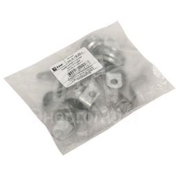 Скоба крепежная двухлапковая d19-20мм метал. (уп.10шт) PROxima EKF sm-2-19-20-r