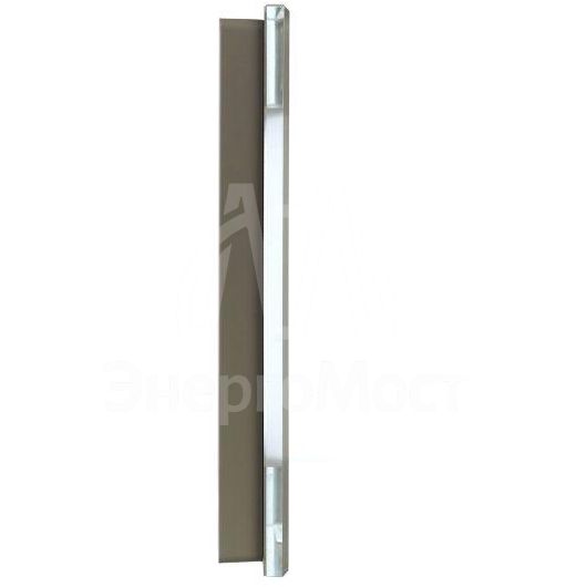 Рамка 1-м BRITE РУ-1-2-БрД стекло дым. IEK BR-M12-G-K30