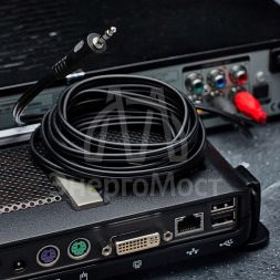 Шнур 3.5мм стерео штекер-2 RCA 7м Rexant 17-4206