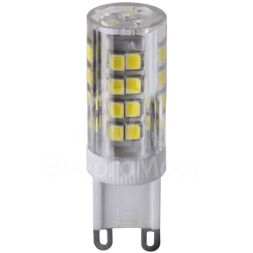 Лампа светодиодная 71 266 NLL-P-G9-5-230-3K 5Вт капсульная 3000К тепл. бел. G9 400лм 230В Navigator 71266