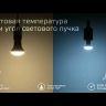 Лампа светодиодная Black R63 9Вт 4100К бел. E27 700лм 150-265В Gauss 106002209