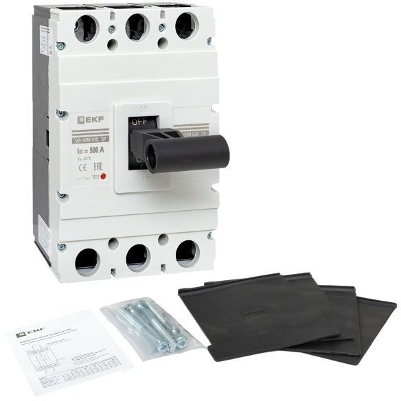 Выключатель автоматический 3п 630/500А 50кА ВА-99М PROxima EKF mccb99-630-500m