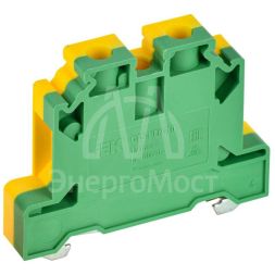 Колодка клеммная CTS-PEN ARMAFIX земля 10кв.мм жел./зел. IEK YCT11-00-K52-010