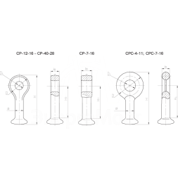 Серьга СР-12-16