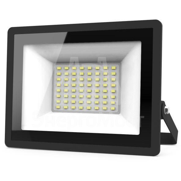 Прожектор светодиодный Elementary 50Вт IP65 6500К черн. Gauss 613100350