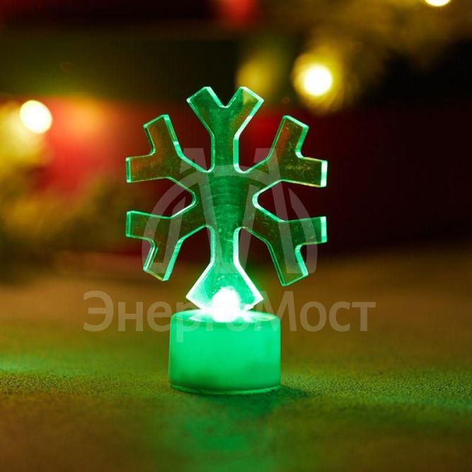 Фигура светодиодная &amp;quot;Снежинка&amp;quot; на подставке RGB Neon-Night 501-055
