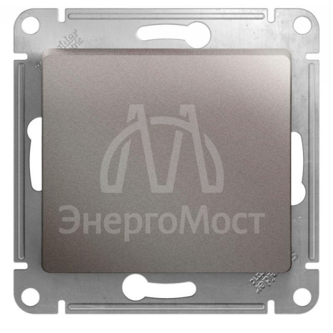 Механизм переключателя перекрестного 1-кл. СП Glossa 10А IP20 (сх. 7) 10AX платина SchE GSL001271