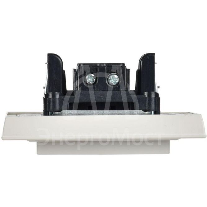 Выключатель 1-кл. СП BRITE ВСР10-1-0-БрБ 10А в сборе бел. IEK BR-V10-0-10-K01-F