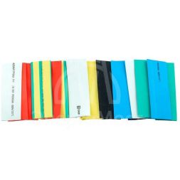 Набор трубок термоусадочных ТУТ нг тонкостен. 20/10 (7 цветов по 3шт 100мм) EKF tut-n-20