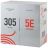Кабель витая пара U/UTP кат.5E 4х2х24AWG solid CU PE Outdoor черн. (м) Эра Б0044431
