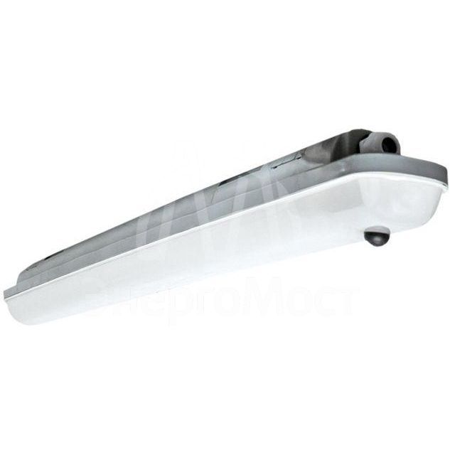 Светильник светодиодный ДСП-1014А Айсберг 40Вт 6500К IP65 1200мм пылевлагозащ. с блоком аварийного питания PROxima EKF TPL-1014A-40-6500-A