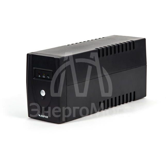 Источник бесперебойного питания RAPAN-UPS 600 220В 600В.А/350Вт меандр с АКБ 7А.ч интерактивный Бастион 739