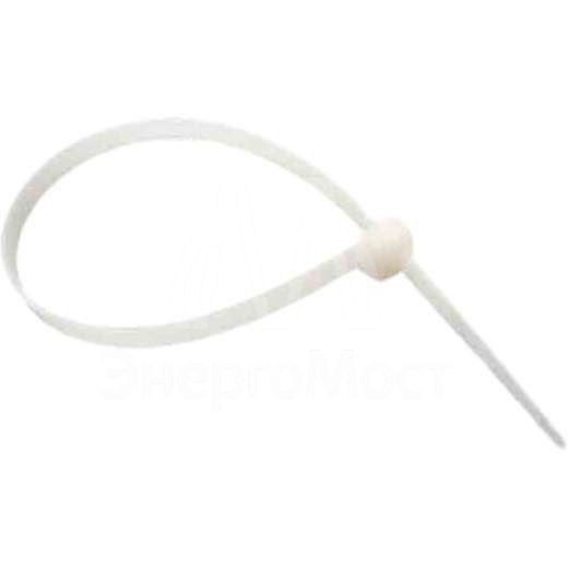 Хомут под винт 4.3х220 нейл. бел. (уп.100шт) Rexant 07-0204