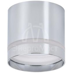 Светильник 4016 накладной потолочный под лампу GX53 хром IEK LT-UPB0-4016-GX53-1-K23