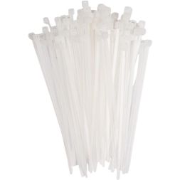 Хомут кабельный PCT 2.5х080-100WH 2.5х80 PA6.6 бел.(уп.100шт) JazzWay 5053670