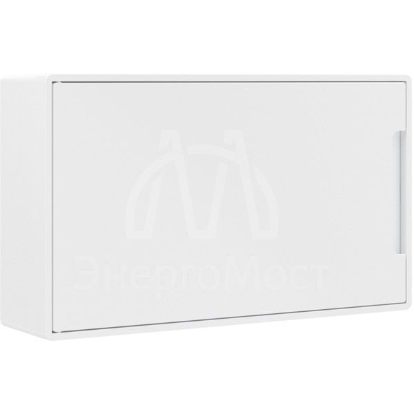 Щиток настенный FRAME 18мод. с бел. дверцей с 2 шинами PEN на 8 и 10 отверст. бел. DKC F18W1WW