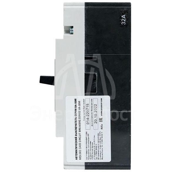 Выключатель автоматический 3п 100/32А 35кА ВА-99М PROxima EKF mccb99-100-32m