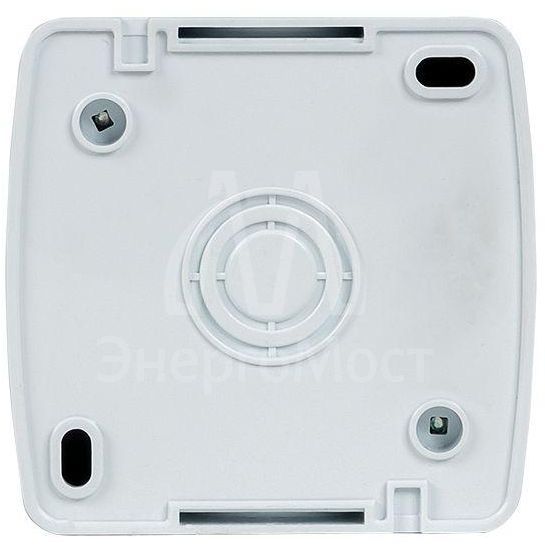 Розетка 1-м ОП Владивосток 16А IP54 с заземл. с прозр. крышкой бел. EKF EQR16-029-30-54-T