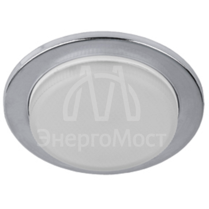 Светильник KL70 СН /1 под лампу Gx53 тонкий 220В 13Вт хром Эра Б0048956