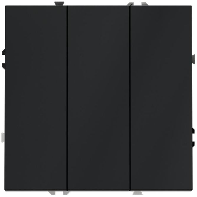 Выключатель 3-кл. СП S70 10А механизм графит Voltum VLS030107