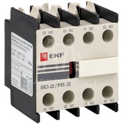 Приставка контактная ПКЭ-22 2NO+2NC EKF ctr-sc-25