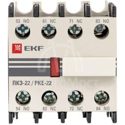Приставка контактная ПКЭ-22 2NO+2NC EKF ctr-sc-25