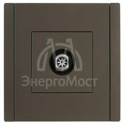 Розетка TV оконечная FORTE&amp;amp;PIANO FP328 сер. IEK FP-A10-O-K03
