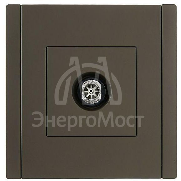 Розетка TV оконечная FORTE&amp;amp;PIANO FP328 сер. IEK FP-A10-O-K03