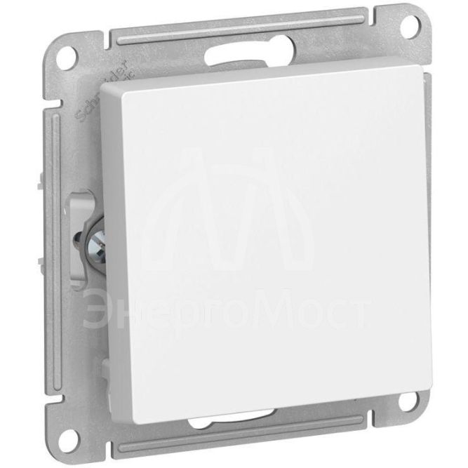 Механизм выключателя 1-кл. СП AtlasDesign 10А IP20 (сх. 1) 10AX с самовозвратом бел. SchE ATN000115