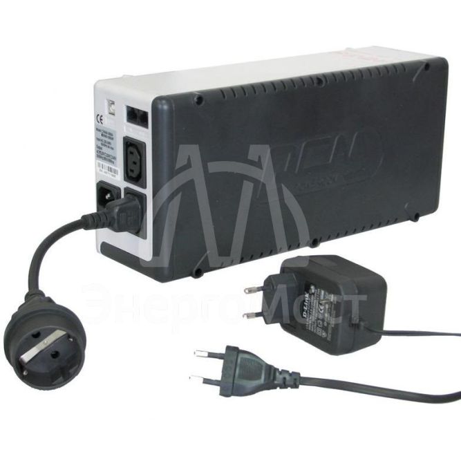 Кабель SCUT IEC-320 C14 to Socket Type-F 250В 10А POWERCOM 504291