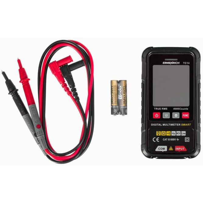 Мультиметр цифровой Zing TC14 Ermenrich 82981