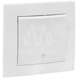 Переключатель проходной 1-кл. СП Валенсия 10А IP20 бел. PROxima EKF EWV10-025-10