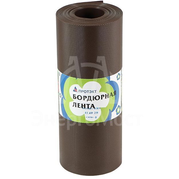 Лента бордюрная серии &amp;quot;Палисад&amp;quot; корич. Протэкт БЛ-30/10