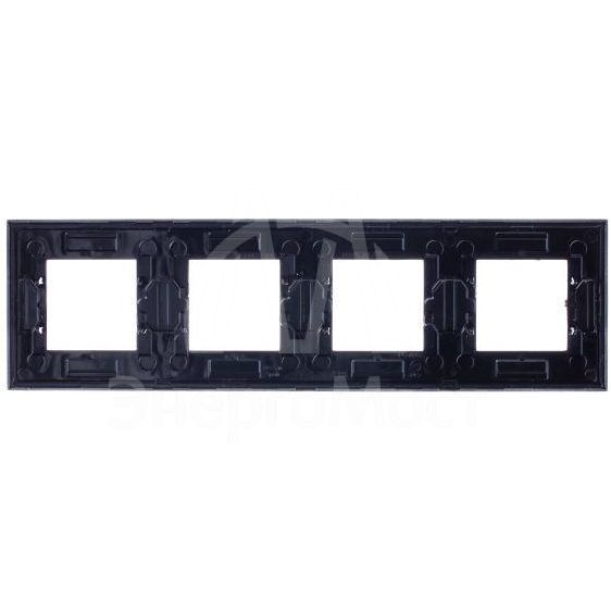 Рамка 4-м 8мод. Zenit бел. ABB 2CLA227400N1101