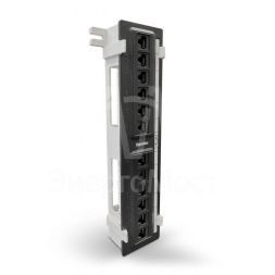 Патч-панель PPW-12-8P8C-C5e настен. 12 портов RJ45(8P8C) кат.5е с подставкой Hyperline 15379