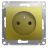 Механизм розетки 1-м СП Glossa 16А IP20 без заземл. фисташк. SchE GSL001041