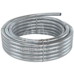 Металлорукав DN d20мм Dвн.20.5мм Dнар.24.5мм без протяжки оцинк. сталь (уп.50м) DKC 667R2024