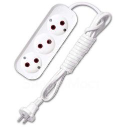 Удлинитель 3х2м без заземл. 6А IP20 У6-639 ШВВП 2х0.75 UNIVersal 9631932